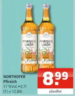 Getränke Oase Northofer pfirsich likör Angebot