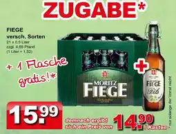 Getränkeparadies Gefromm Fiege moritz fiege Angebot
