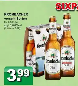 Getränkeparadies Gefromm Krombacher krombacher Angebot