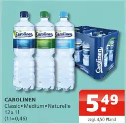 Getränke Oase Carolinen classic, medium, naturelle Angebot