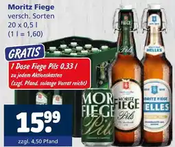 Getränkewelt Moritz fiege moritz fiege pils Angebot