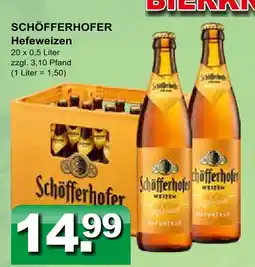 Getränkeparadies Gefromm Schöfferhofer hefeweizen Angebot