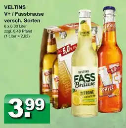 Getränkeparadies Gefromm Veltins v+ / fassbrause Angebot