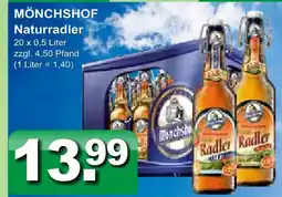 Getränkeparadies Gefromm Mönchshof naturradler Angebot