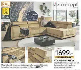 Multipolster Sitz-concept eckkombination Angebot