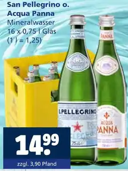 Getränkewelt San pellegrino san pellegrino o. acqua panna Angebot
