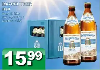 Getränkeparadies Gefromm Bayreuther hell Angebot