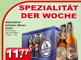 Getränkeparadies Gefromm Mönchshof kellerbier, märzen, zwickl Angebot
