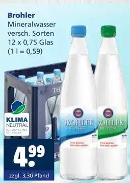 Getränkewelt Brohler mineralwasser Angebot