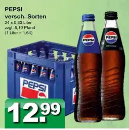 Getränkeparadies Gefromm Pepsi versch. sorten Angebot
