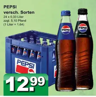 Getränkeparadies Gefromm Pepsi versch. sorten Angebot