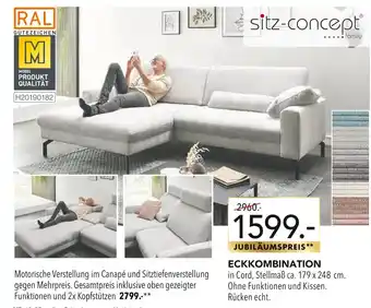 Multipolster Sitz-concept eckkombination Angebot