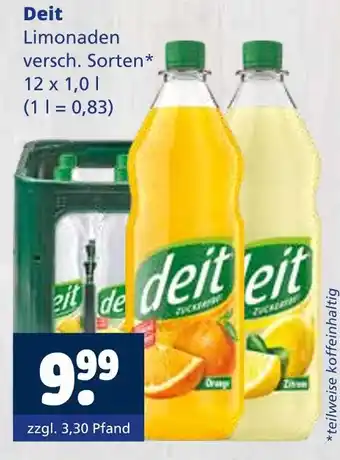 Getränkewelt Deit limonaden versch. sorten Angebot
