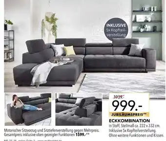Multipolster Eckkombination Angebot