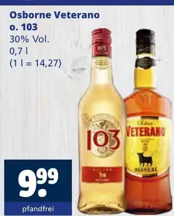 Getränkewelt Osborne veterano Angebot