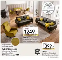 Multipolster Funktionssessel oder sofa Angebot