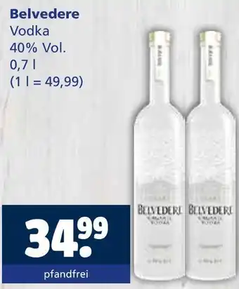 Getränkewelt Belvedere vodka Angebot