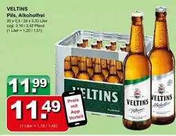 Getränkeparadies Gefromm Veltins pils, alkoholfrei Angebot