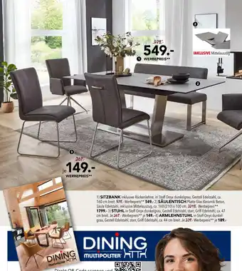 Multipolster Dining multipolster esszimmerprogramm Angebot