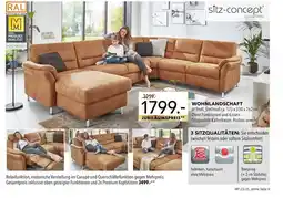Multipolster Sitz-concept wohnlandschaft Angebot