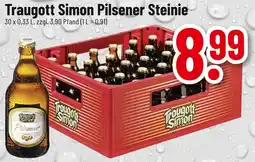 trinkgut Traugott simon pilsener steinie Angebot