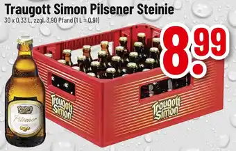 trinkgut Traugott simon pilsener steinie Angebot