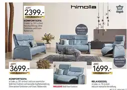 Multipolster Himolla komfortsofa oder relaxsessel Angebot