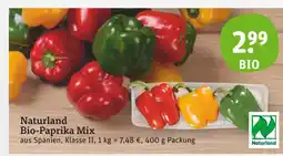 tegut Naturland bio-paprika mix Angebot