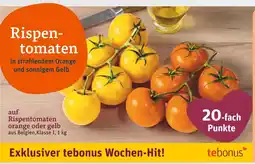 tegut Rispentomaten orange oder gelb Angebot