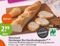 tegut Herzberger herzberger bio-familienbaguette Angebot