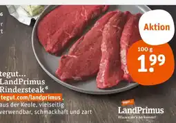 tegut Landprimus rindersteak Angebot