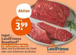 tegut Landprimus roastbeef Angebot