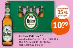 tegut Licher pilsner Angebot