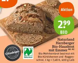 tegut Herzberger naturland herzberger bio-hausbrot mit emmer Angebot