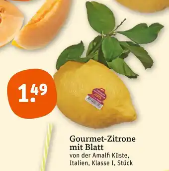tegut Gourmet-zitrone mit blatt Angebot