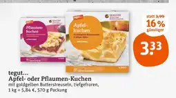 tegut Tegut... apfel- oder pflaumen-kuchen Angebot
