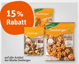 tegut Seeberger 15% Angebot