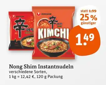 tegut Nong shim instantnudeln Angebot