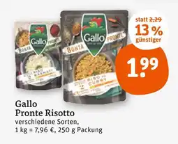 tegut Gallo pronte risotto Angebot