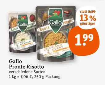 tegut Gallo pronte risotto Angebot