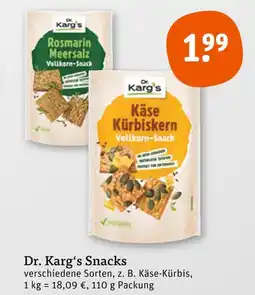 tegut Dr. karg's rosmarin meersalz Angebot