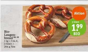 tegut Bio bio-laugenbrezel Angebot
