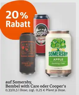 tegut Somersby 20 % rabatt Angebot