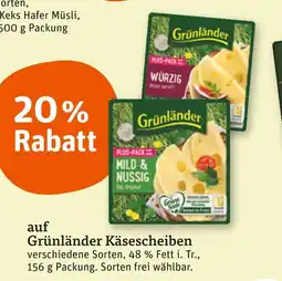 tegut Grünländer 20 % rabatt Angebot