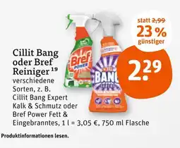 tegut Cillit bang cillit bang oder bref reiniger Angebot