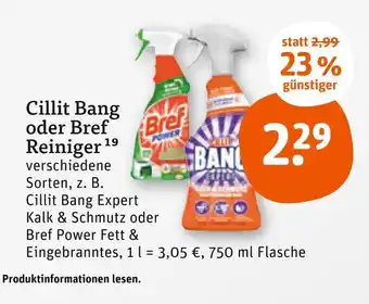 tegut Cillit bang cillit bang oder bref reiniger Angebot