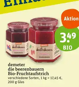 tegut Demeter die beerenbauern bio-fruchtaufstrich Angebot