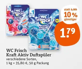 tegut Wc frisch kraft aktiv duftspüler Angebot