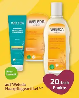 tegut Weleda, naturkosmetik 20-fach punkte Angebot