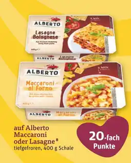 tegut Alberto maccaroni al forno Angebot